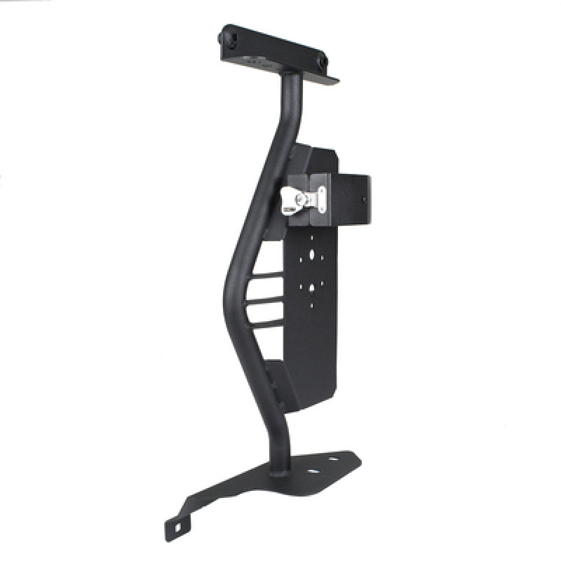 Go Rhino Front Fender Jack Mount (FRONT): Jeep Wrangler / Gladiator (07-26) - Textured Black