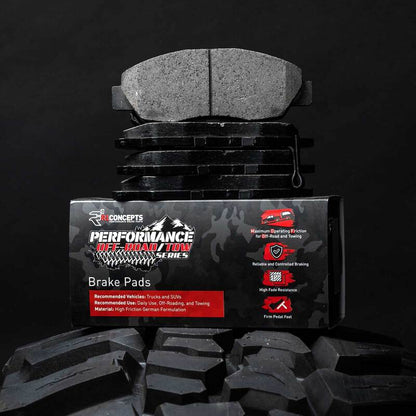 R1 2019-2025 Ram 3500 Off-Road/Tow Brake Pads & Hardware Kit | Ram 2500/3500 (19-25) (2400-2223-01)