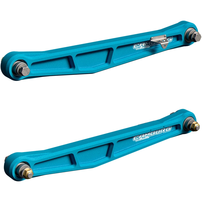 Camburg KINETIK Series Rear Billet Lower Trailing Arm Kit | Ford Bronco Raptor (22-26) (CAM-120035-BLU)