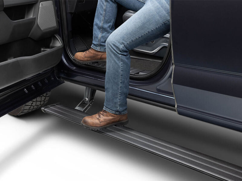 AMP Research 21-24 Ford F-150 PowerStep & LED Lighting | Ford F-150 (21-26) / Raptor (21-26) / Lightning (22+) (96152-01A)
