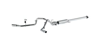 MBRP 2.5in Dual Side Split Alum Cat-Back | Ford F-150 15-20 (S5254AL) (S5254AL)