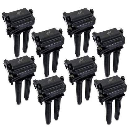 Mishimoto Ignition Coil Pack Set (8-Pack) (F&R): Fits 5.7/6.1/6.2/6.4L HEMI 2006-2023