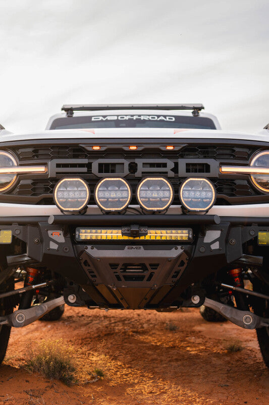 DV8 Offroad 2022+ Ford Bronco Raptor Tube Front Bumper | Ford Bronco (21-26) (FBFR-02)