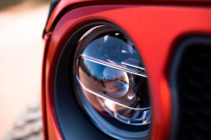 DV8 Offroad LED Projector Headlights: Jeep Wrangler (18-21) / Gladiator (20-21)