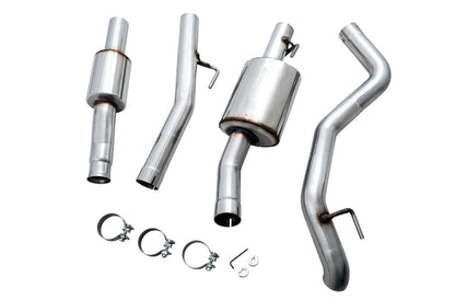 AWE Trail Edition Cat-Back Exhaust (Single Turn-Down Exit): Jeep Wrangler JK 3.6L V6 2012 - 2018