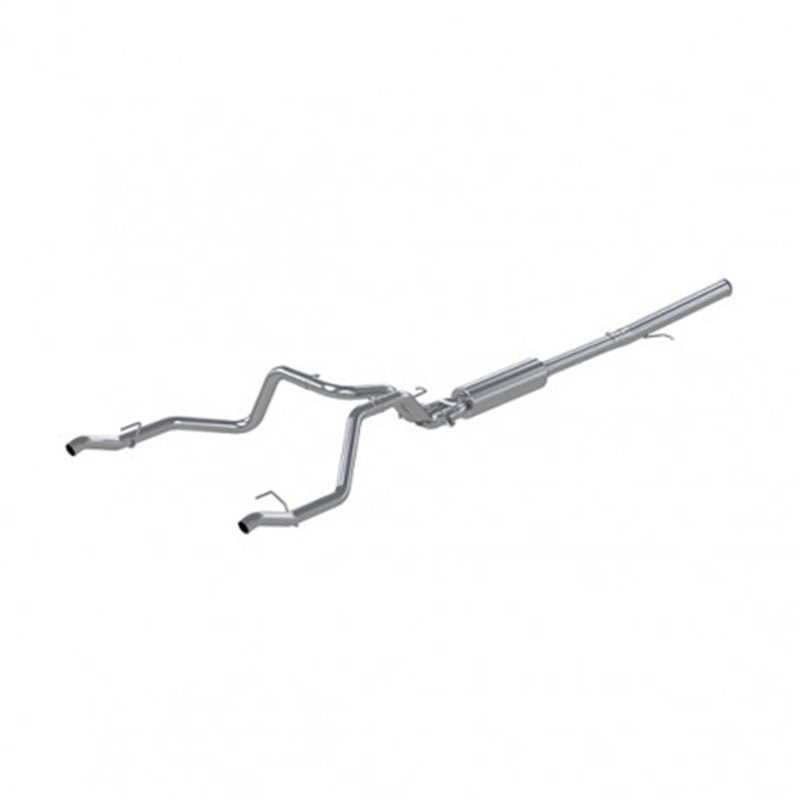 MBRP 2.5in Catback Dual Rear Exit T304 SS Exhaust | Chevy Silverado 1500 6.2L (19+) (S5065304)