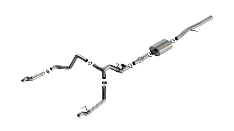 Borla 6.2L V8 ATAK Catback Exhaust | Chevrolet Silverado 1500 (24) (140996)
