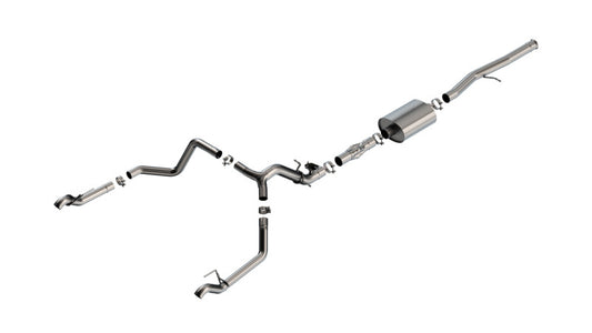 Borla 6.2L V8 ATAK Catback Exhaust | Chevrolet Silverado 1500 (24) (140996)