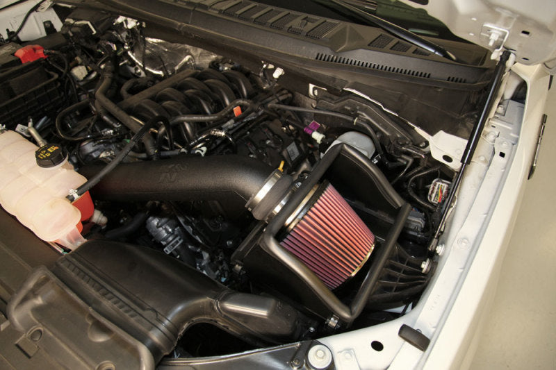 K&N 15-16 Ford F150 V8-5.0L AirCharger Performance Intake Kit | Ford F150 (15-16) (63-2591)