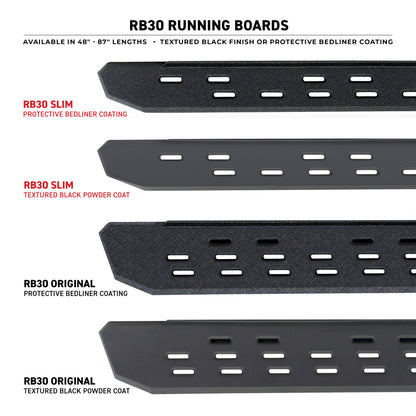 Go Rhino RB30 57in. Running Boards | Ford Bronco (21-26) (69600057PC)