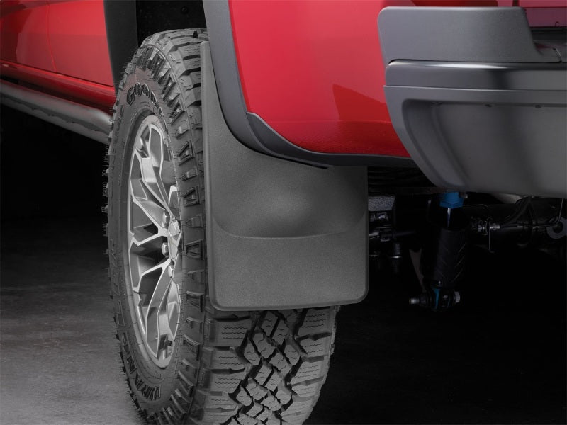WeatherTech 2017+ Chevrolet Colorado No Drill Mudflaps | ZR2 Model Only (120085)