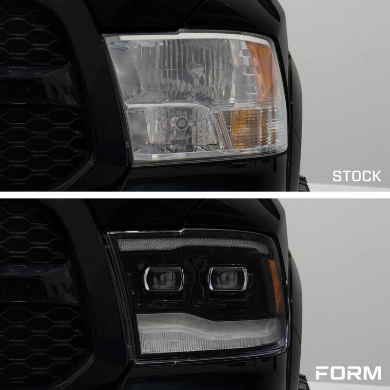 FORM Lighting Sequential LED Headlights | Ram 1500 (09-18) / 2500 (11-18) / 3500 (11-18) (FL0016)