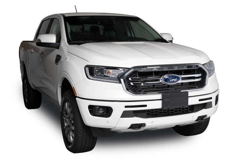 Putco Hex Shield Black Powder Coated Bumper Grille Inserts | Ford Ranger (19-26) (83163)