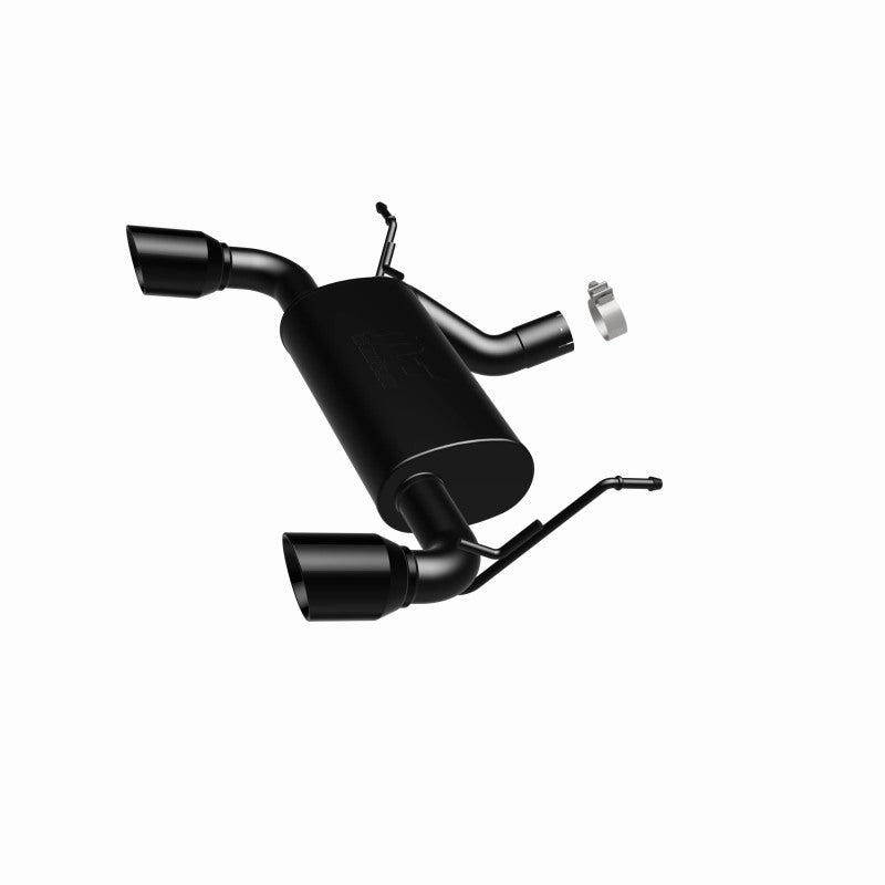 Magnaflow Street Series Axle-Back Perf Exhaust Dual Split Exit Black Tips (REAR): Jeep Wrangler JK 2007-2018 3.6L/3.8L