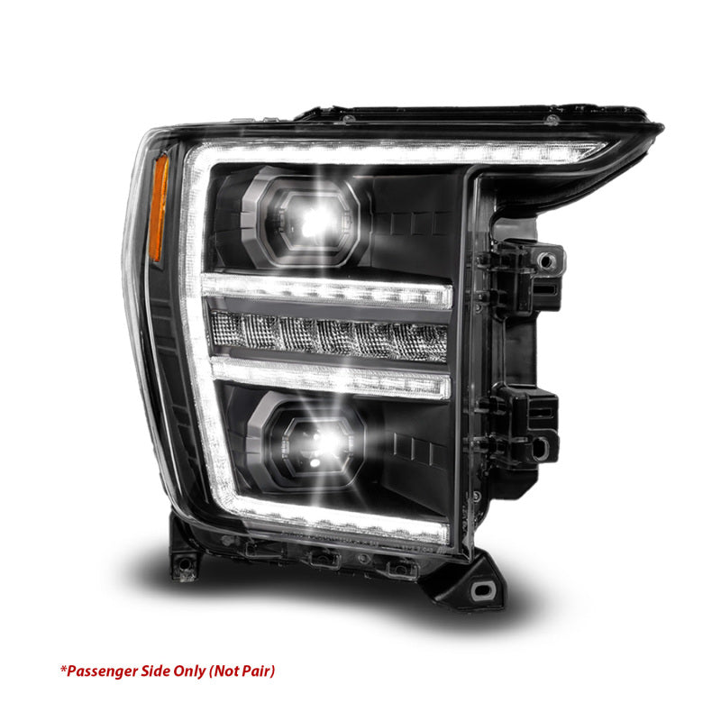 ANZO LED Projector Headlight w/ Switchback + Sequential | Ford F150 (21-23) (111594-R)