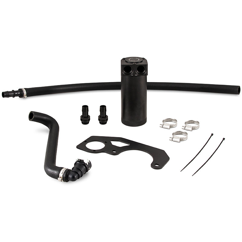 Mishimoto Baffled Oil Catch Can (F&R): Jeep Wrangler JL 2018-2021 2.0L