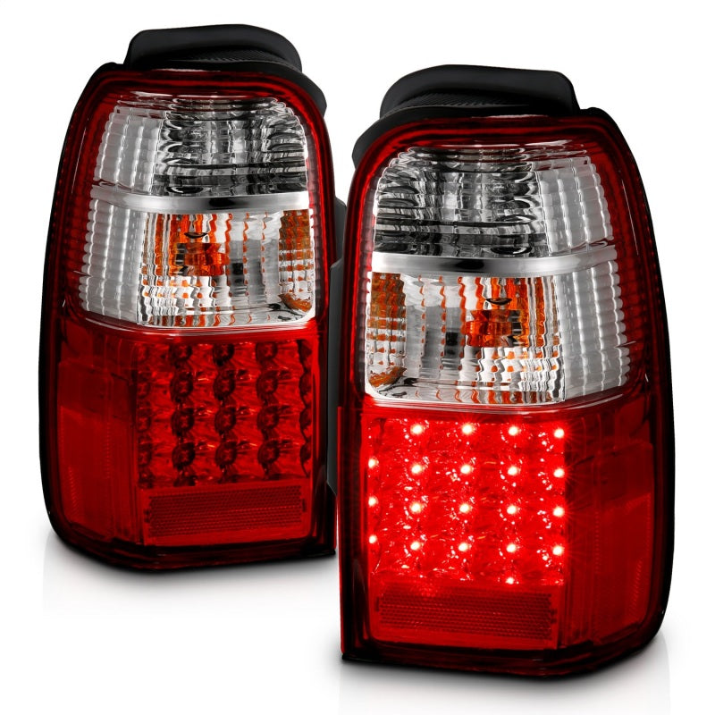 ANZO LED Taillight Assembly Red/Clear | Toyota 4Runner (01-02) (311070)