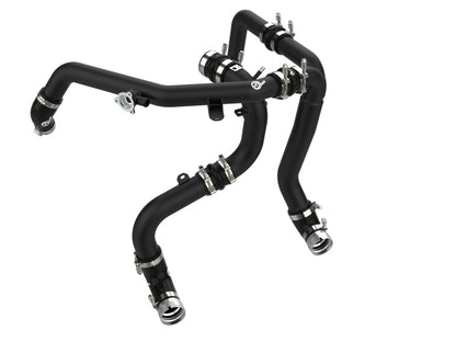 aFe BladeRunner Alum Hot & Cold Charge Pipe Kit - Black | Ford Bronco V6-2.7Ltt (21-23) (46-20584-B)