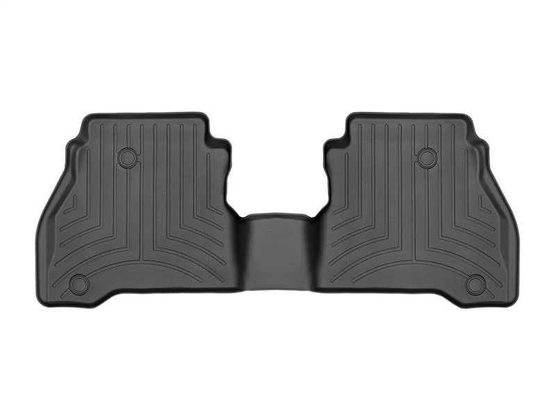 WeatherTech FloorLiner Rear Floor Mats (Black): Jeep Gladiator 2020 - 2025