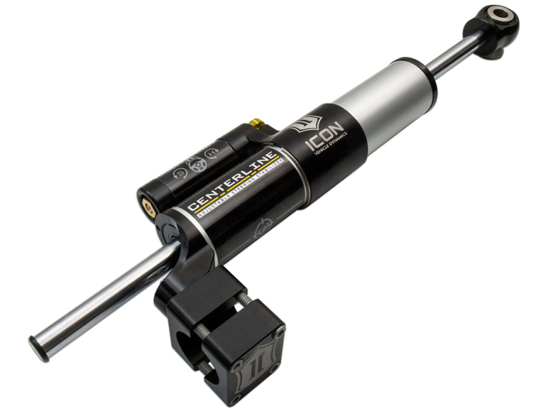 ICON Adjustable Thru Shaft Steering Stabilizer Kit: Jeep Wrangler JK 2007-2018
