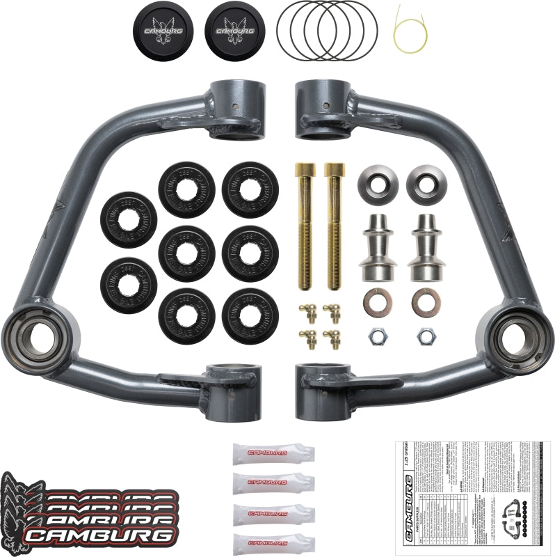 Camburg Ford F-150 2WD/4WD 21-23 1.25in Performance Uniball Upper Arms (w/ covers) | Ford F-150 (24-26, 21-23) (CAM-110210)