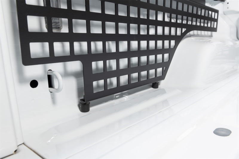 Putco Molle Front Bulkhead Panel Truck Bed Organizer: Jeep Gladiator 5ft Bed (18-26)