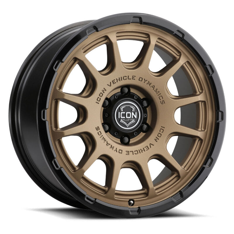 ICON Alloys Rancho 20x9 / 6x5.5 / 16mm / 5.625in BS Wheel | Ford Bronco (21-26) (8420909056SBGB)