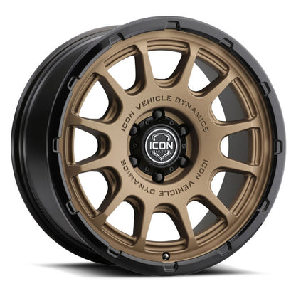 ICON Alloys Rancho 20x9 / 6x5.5 / 16mm / 5.625in BS Wheel | Ford Bronco (21-26) (8420909056SBGB)