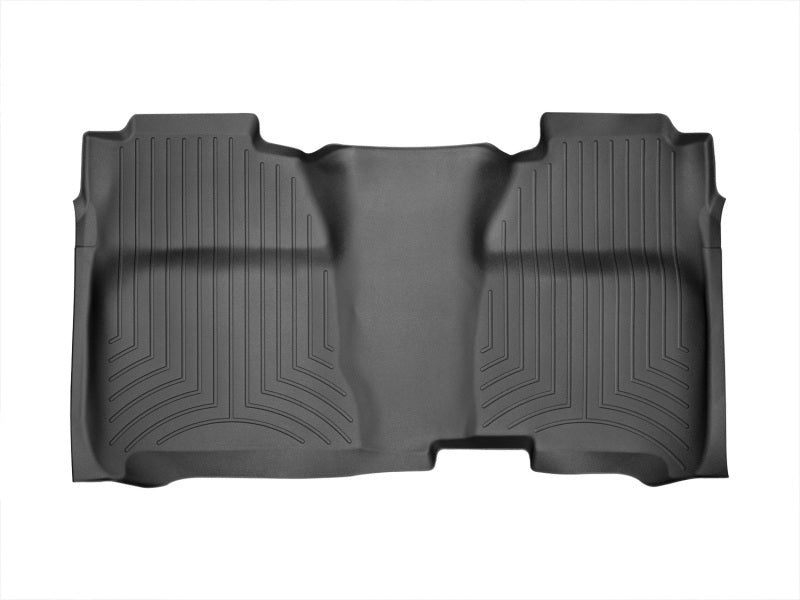 WeatherTech 14+ Chevrolet Silverado Rear FloorLiner | Chevrolet Silverado 1500 / Silverado 2500HD / Silverado 3500HD / GMC Sierra 1500 (445422)