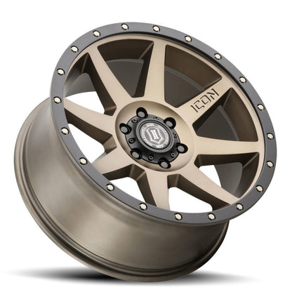ICON 20x9 6x5.5 0mm Offset Bronze Wheel | Ford Bronco (21-26) (1820908350BR)