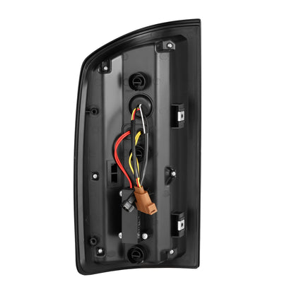 AlphaRex LUXX LED Tail Lights (Alpha-Black): Dodge Ram 1500 (07-08) & 3500 (07-09)