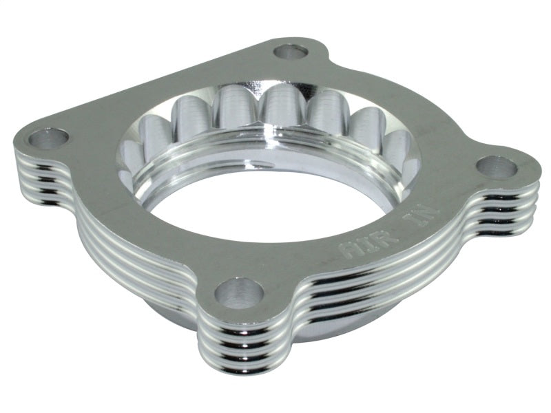 aFe Silver Bullet Throttle Body Spacer: Jeep Wrangler JK 2007-2011 3.8L
