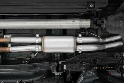 MBRP T409 3in Dual Rear Exit Resonator Back Exhaust | Ford F150 Raptor (17-20) (S5264409)