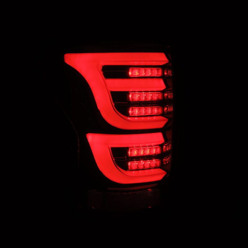 AlphaRex LUXX-Series LED Tail Lights Alpha-Black | Toyota Tundra (07-13) (670040)