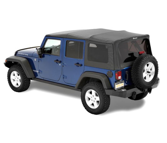 Bestop Supertop Black Diamond (F&R): Jeep Wrangler JK 2007-2018 3.8L/3.6L