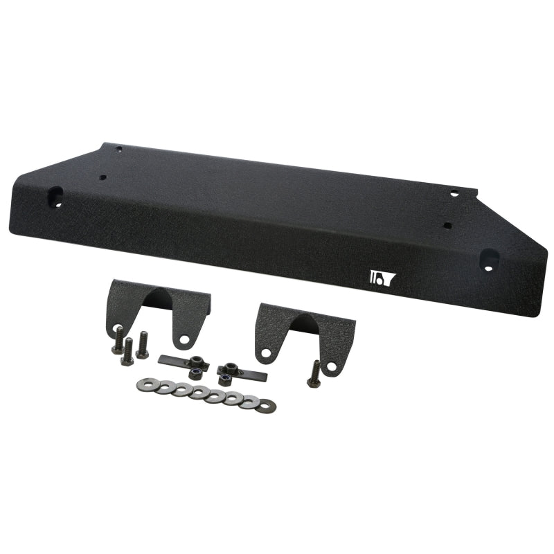 Rugged Ridge Front Skid Plate: Fits Most Jeep Wrangler Models (2007-2018) - Black Powdercoated