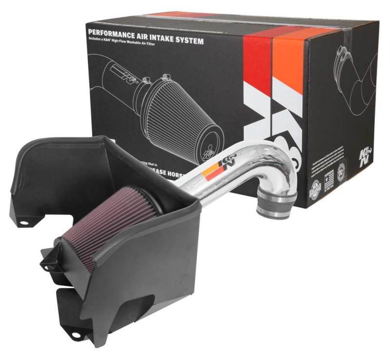 K&N 77 Series Cold Air Intake: Dodge Ram 5.7L Hemi 1500 2019 - 2023