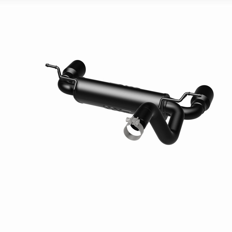 MagnaFlow Street Series Axle-Back Perf Exhaust Dual Black Tips (REAR): Jeep Wrangler JL 2018-2024 2.0/3.6L