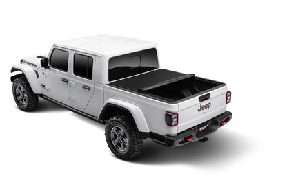 Rugged Ridge Armis Soft Rolling Bed Cover: Jeep Gladiator (18-26) - Matte Black Fabric