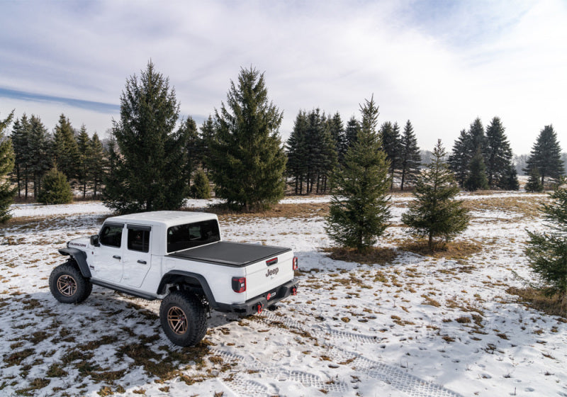 BAK Revolver X4s Hard Rolling Truck Bed Cover 5ft (REAR): Jeep Gladiator (18-26) - Matte Black