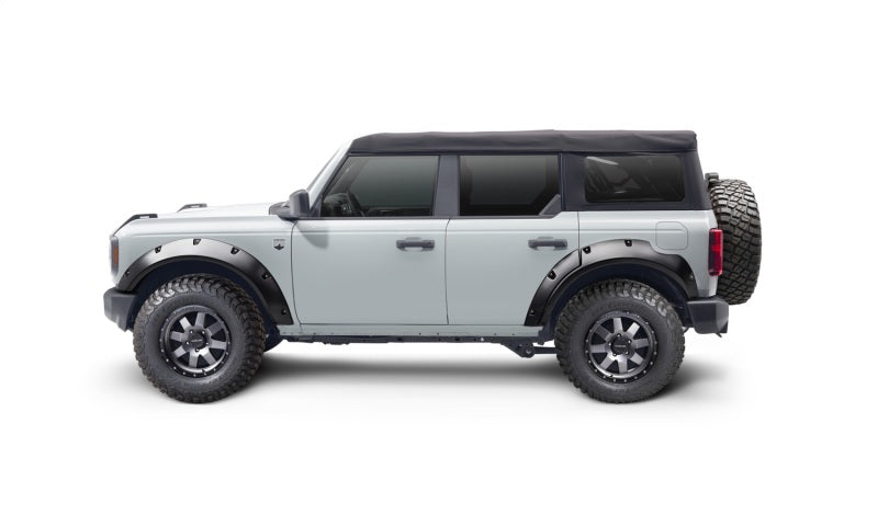 Bushwacker 2021+ Ford Bronco Pocket Style Flares 4pc | Ford Bronco (21-26) (20960-02)