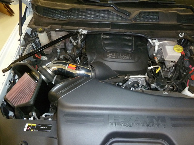 K&N 77 Series Cold Air Intake: Dodge Ram 6.4L 392 2019 - 2023 (2500 / 3500)
