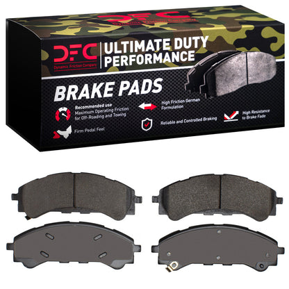 DFC 19-25 Ford Ranger / Ford Bronco Front Ultimate Duty Performance Brake Pads | Ford Ranger (19-26) / Ford Bronco (21-26) (1400-2216-00)