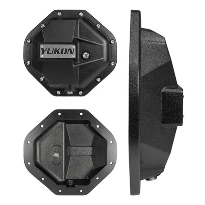 Yukon Gear & Axle Hardcore Nodular Iron Rear Diff Cover: Fits Dodge / Ram (94-19) - Black