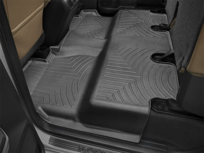 WeatherTech 14+ Toyota Tundra CrewMax Rear FloorLiners | Toyota Tundra (14-21) (440938)