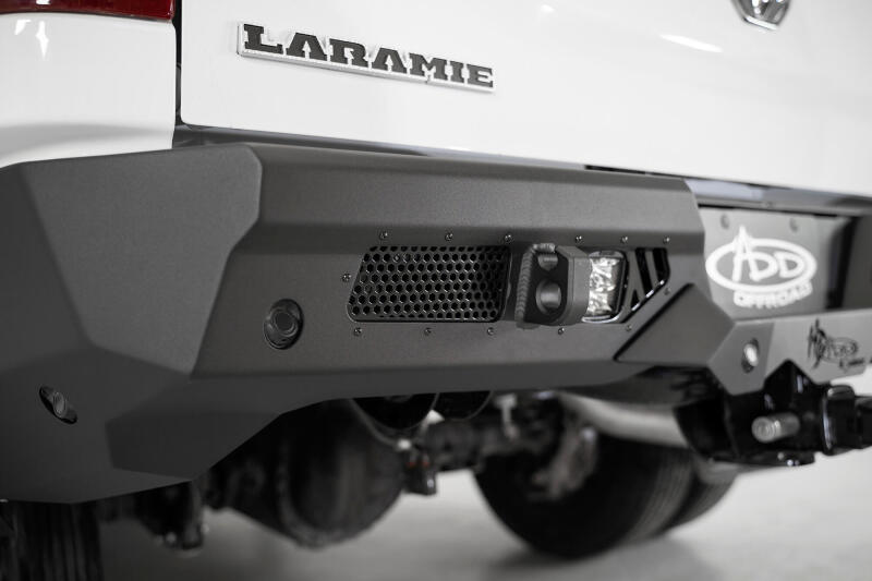 Addictive Desert Designs Bomber HD Rear Bumper: Fits RAM 2500/3500 2019-2026