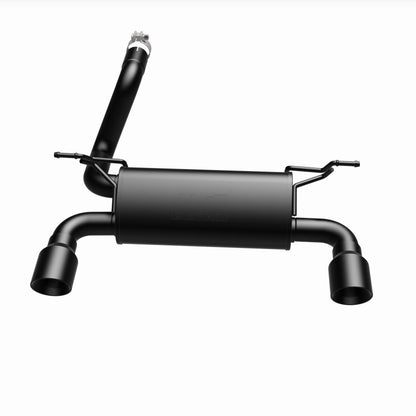 MagnaFlow Street Series Axle-Back Perf Exhaust Dual Black Tips (REAR): Jeep Wrangler JL 2018-2024 2.0/3.6L