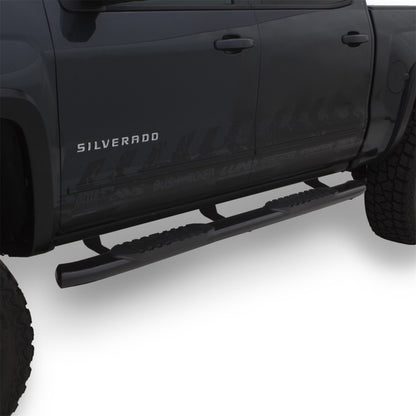 LUND 5in Oval Curved Steel Nerf Bars | Chevrolet Silverado 1500 (19-26) / GMC Sierra 1500 (19-26) (23810563)