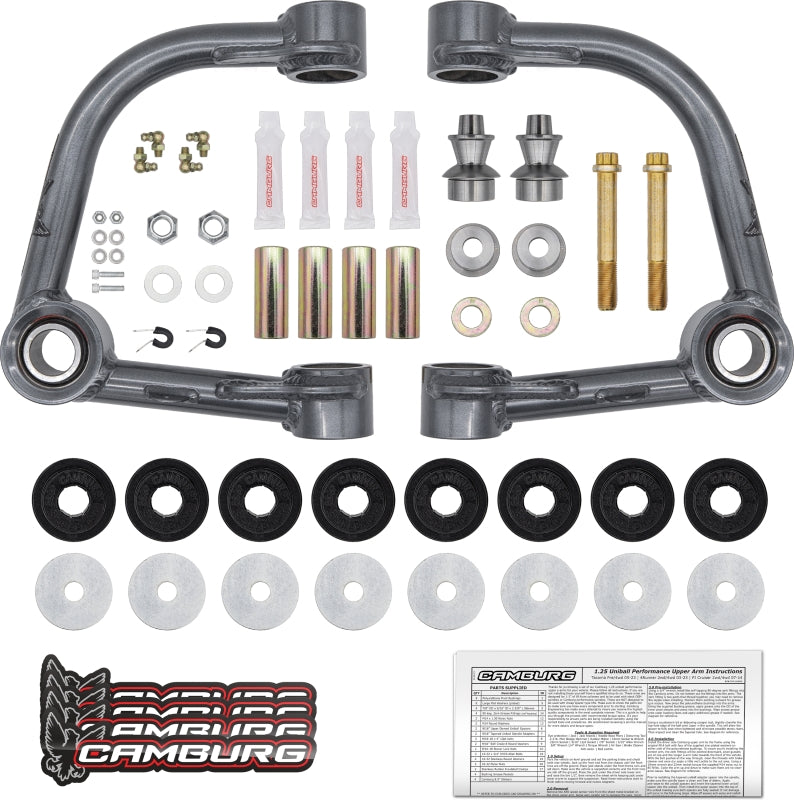Camburg 1.25in Uniball Upper Arms | Toyota Tacoma / 4Runner (05-23 / 03-23 / 07-14) (CAM-310036)