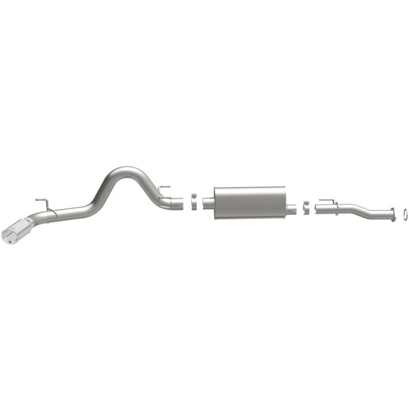 MagnaFlow Cat-Back | Toyota Tacoma 3.5L V6 (16-23) SS 3in Single Pass Side Exit Rear 4in Tip (19291)
